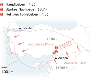 Erdbeben in der Trkei: Viel Spannung hat sich aufgestaut